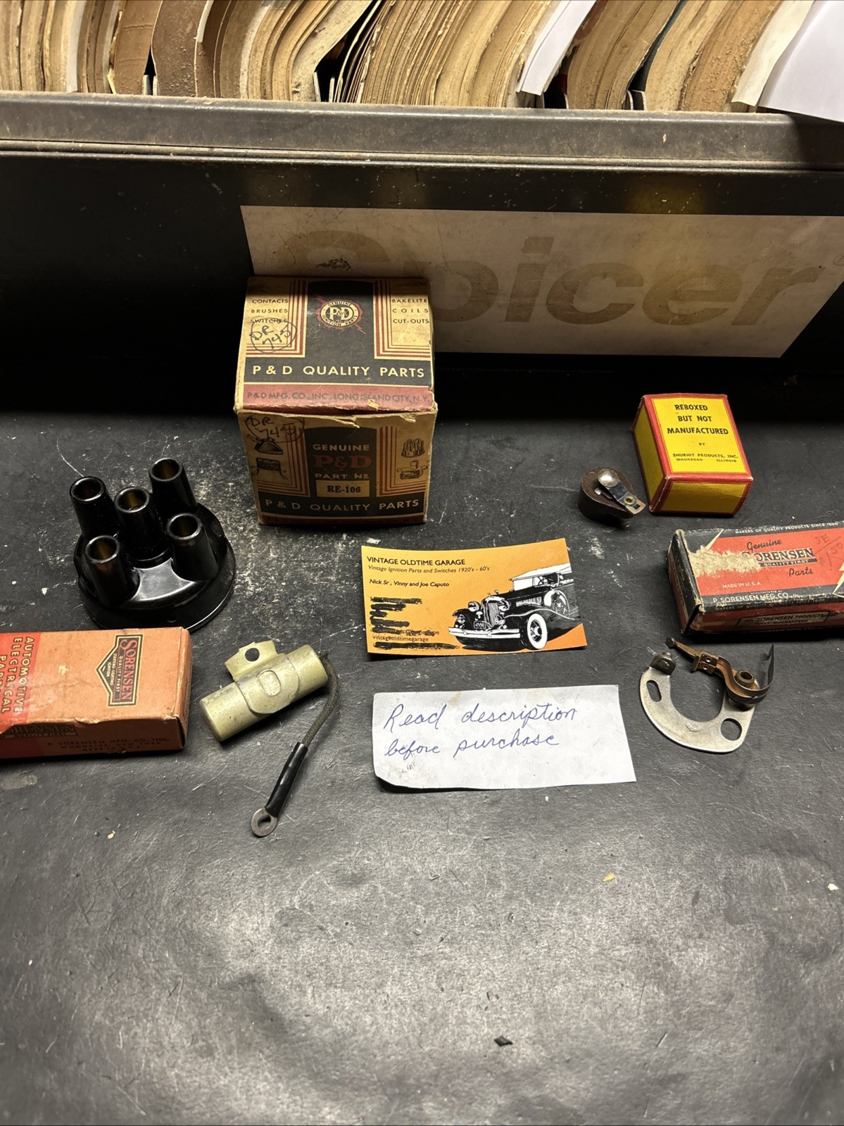 1927 1928 CHEVROLET  DISTRIBUTOR TUNE UP KIT