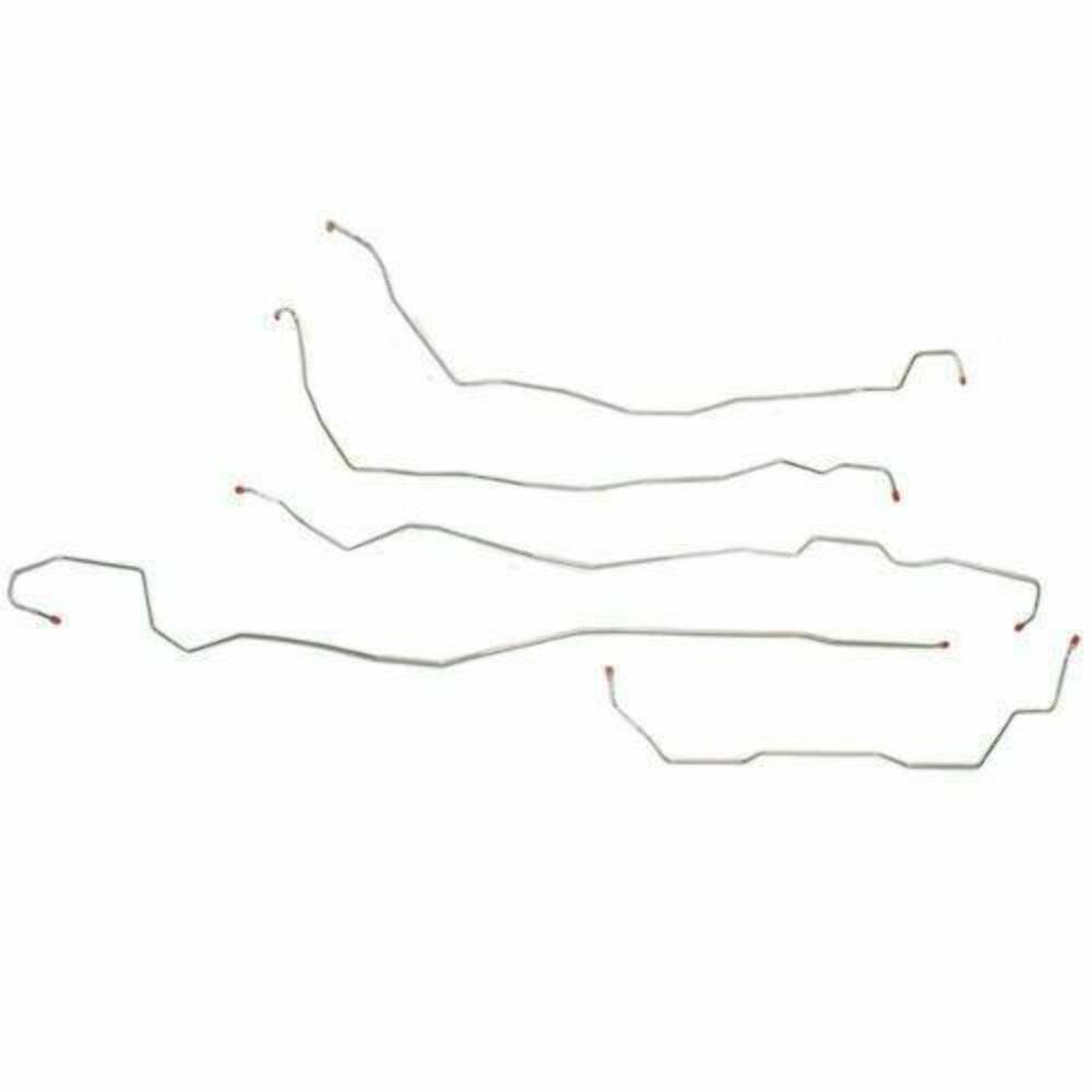 For 2003-07 Hummer H2 Front Brake Line Kit Stainless TKT0201SS-CPP