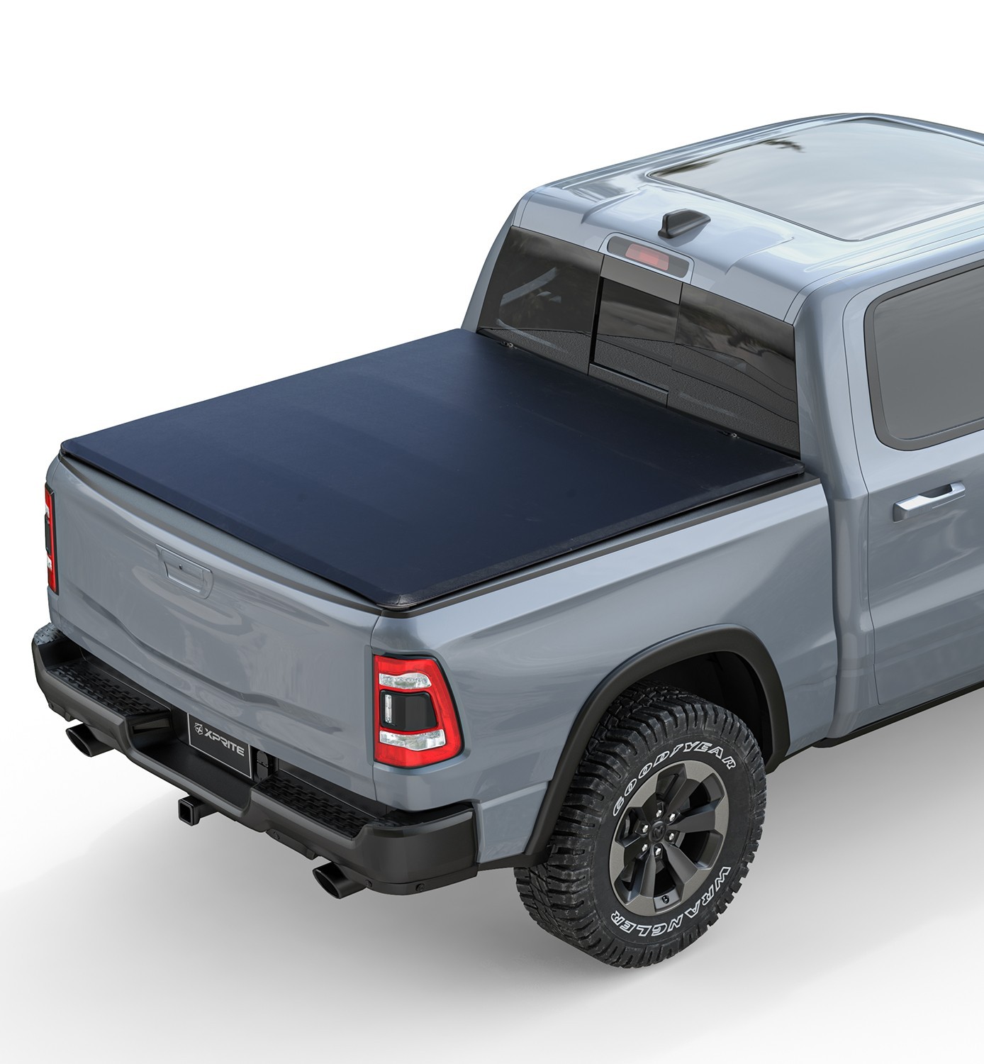 Soft Tri-Fold Tonneau Cover No-Drill Fit 2019-2026 Dodge Ram 1500 Classic 5.7FT