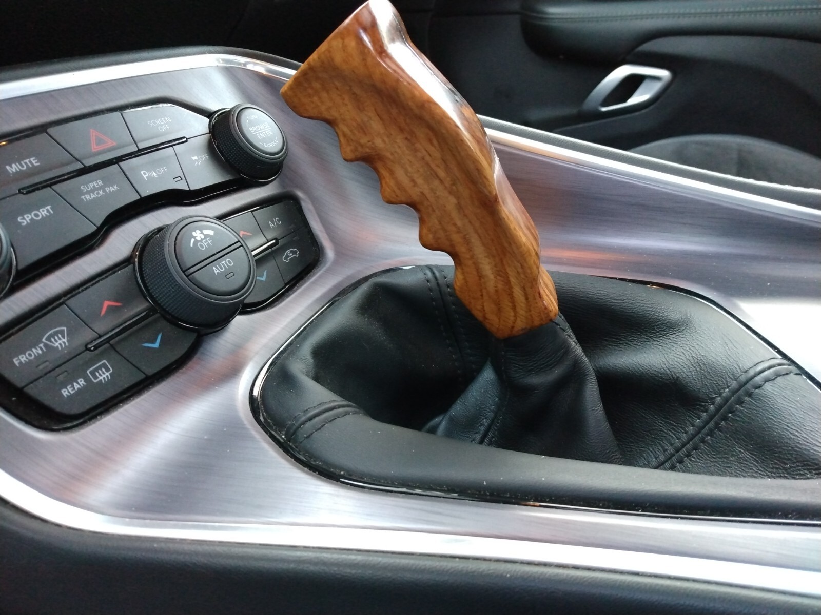 Shift knob custom handmade natural wood pistol grip (Samples Only)