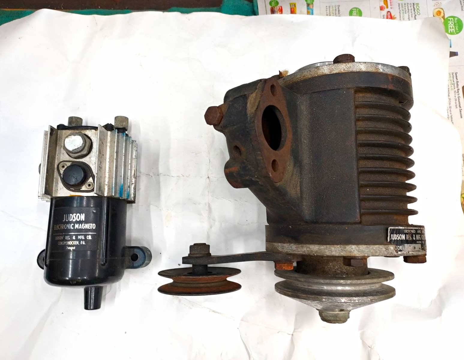 Original Judson Supercharger for VW- Volkswagen - needs rebuild