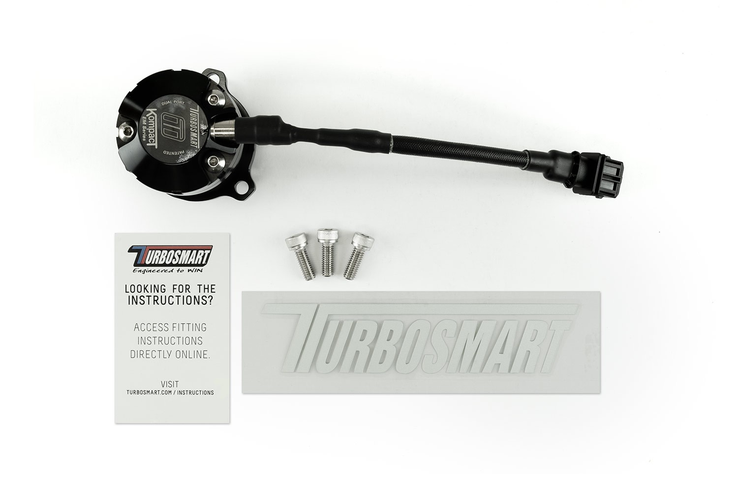 Turbosmart BOV Kompact EM Dual Port VR9 fits N55 3.0L & 1.6L N13 TS-0223-1092