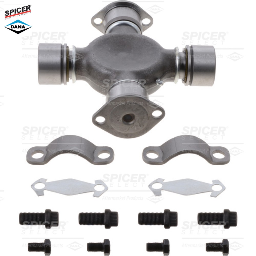 SPICER 25-676X Half Round Combination Greasable Universal Joint 1810 Series SPICER 25-676X Half Round Combination Greasable Universal Joint 1810 Series