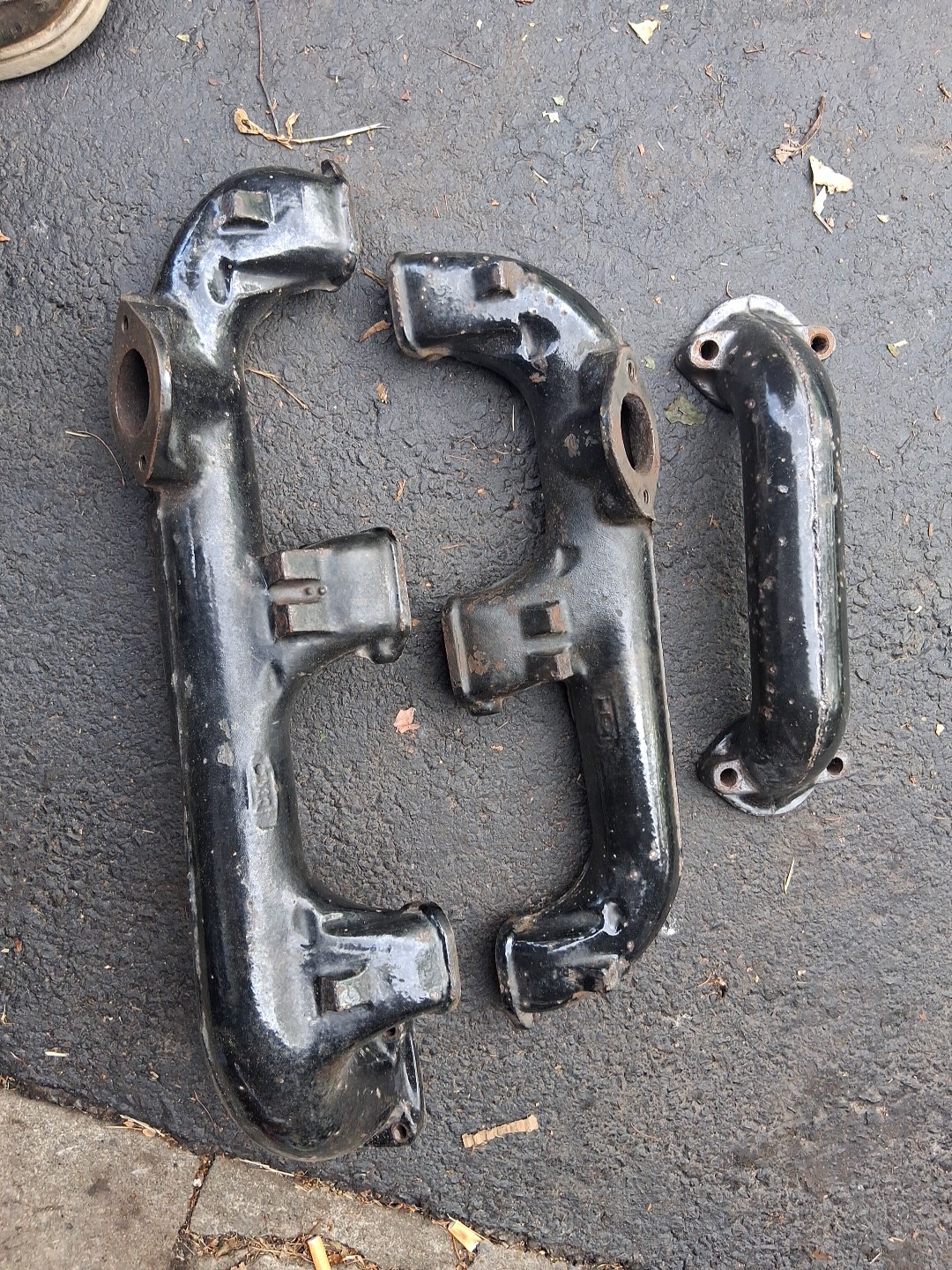 1932 1948 Cadillac nos Flathead V 8 Nos Exhaust Manifolds 1932 1948 Cadillac nos Flathead V 8 Nos Exhaust Manifolds