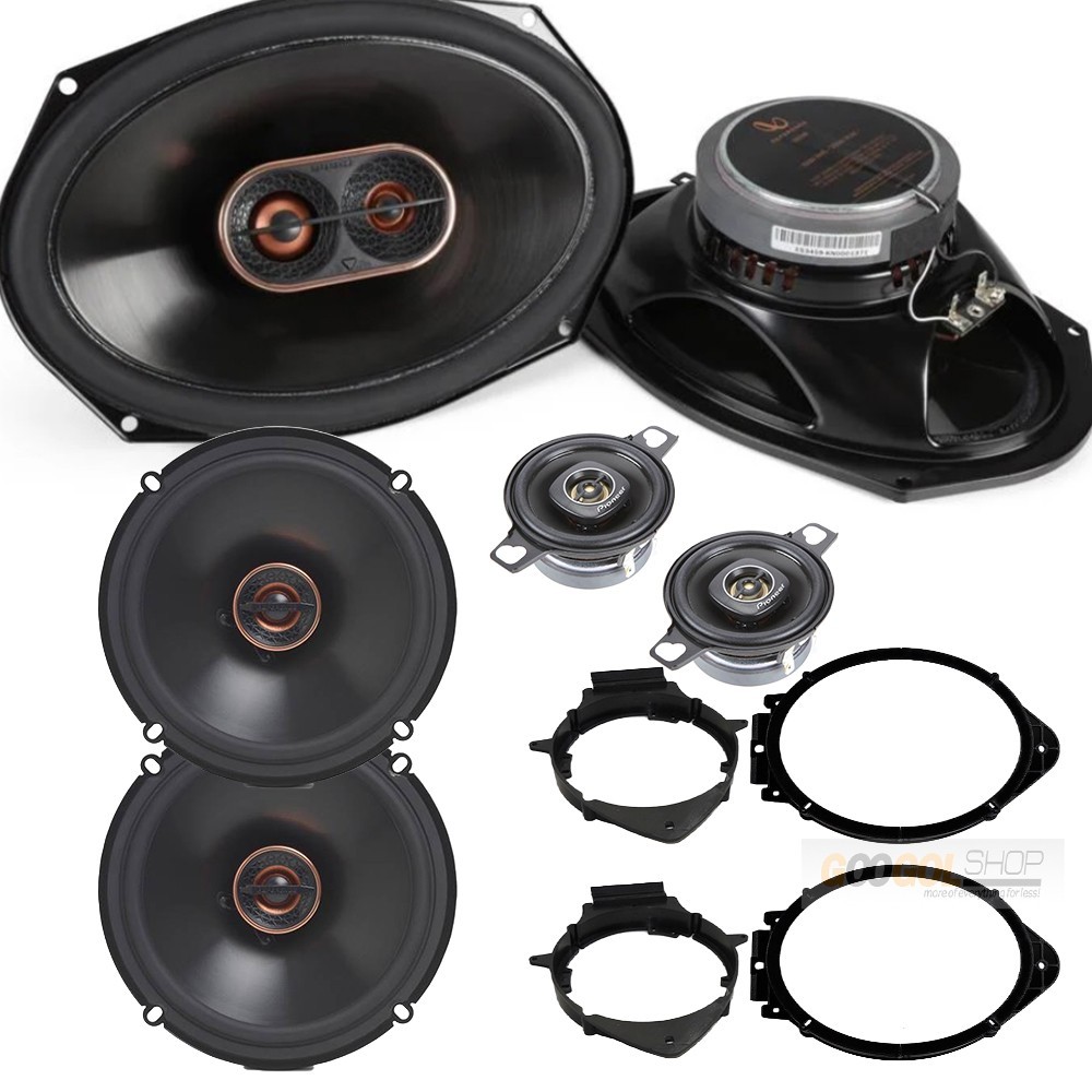 Infinity Door Speakers & Pioneer Dash Speakers for  2014-2025 Silverado 1500