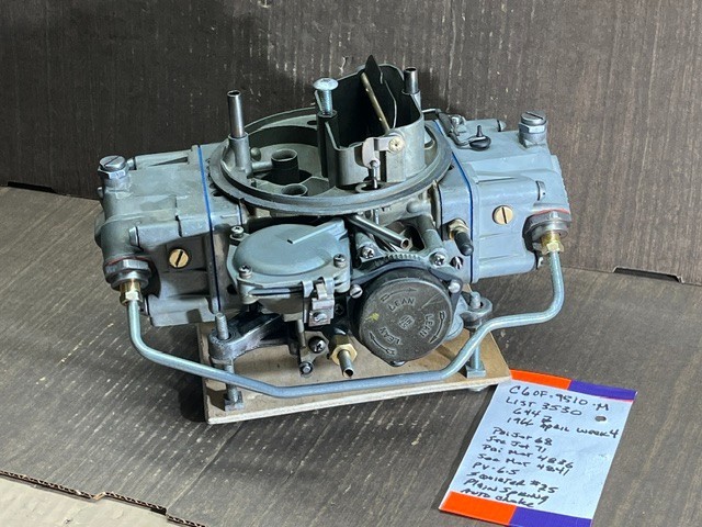 Holley Ford 600CFM Carburetor C6OF-9510-M Just Rebuilt