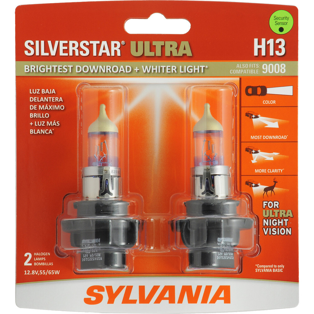 Headlight Bulb- Sylvania H13SU.BP2 Headlight Bulb- Sylvania H13SU.BP2