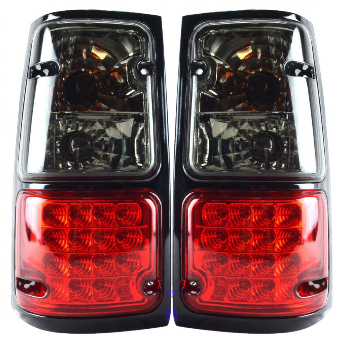 Tail Light Rear Lamp Smoke Red Lens LED Fit Isuzu TFR Pickup 1989-1996 Tail Light Rear Lamp Smoke Red Lens LED Fit Isuzu TFR Pickup 1989-1996