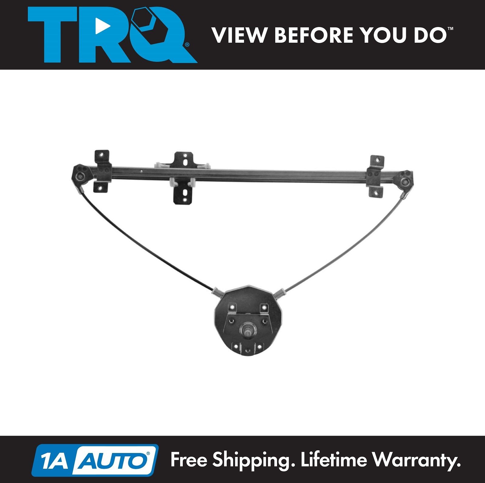 TRQ Manual Window Regulator Driver Side Fits 1998 Chevrolet Tracker