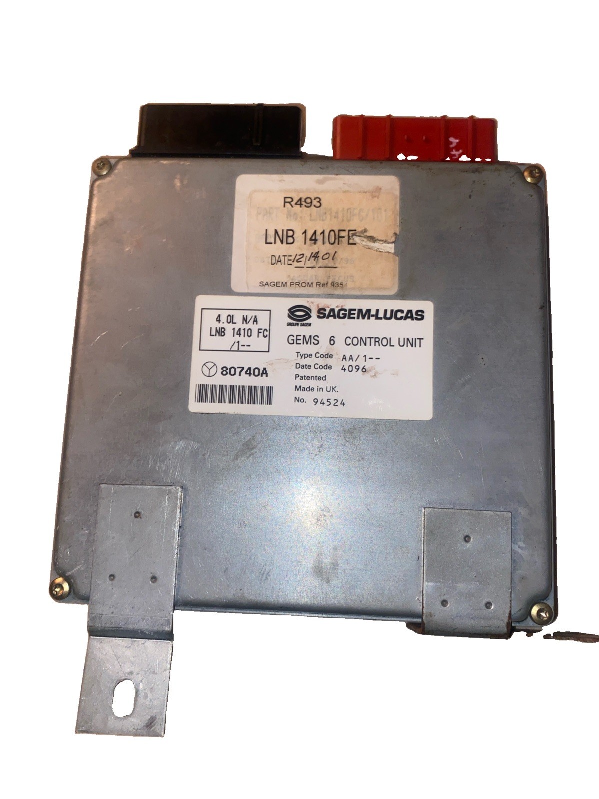1995 - 1997 Jaguar XJ XJ6 4.0 Engine Computer ECM ECU LNB1410FE LNB1410FC