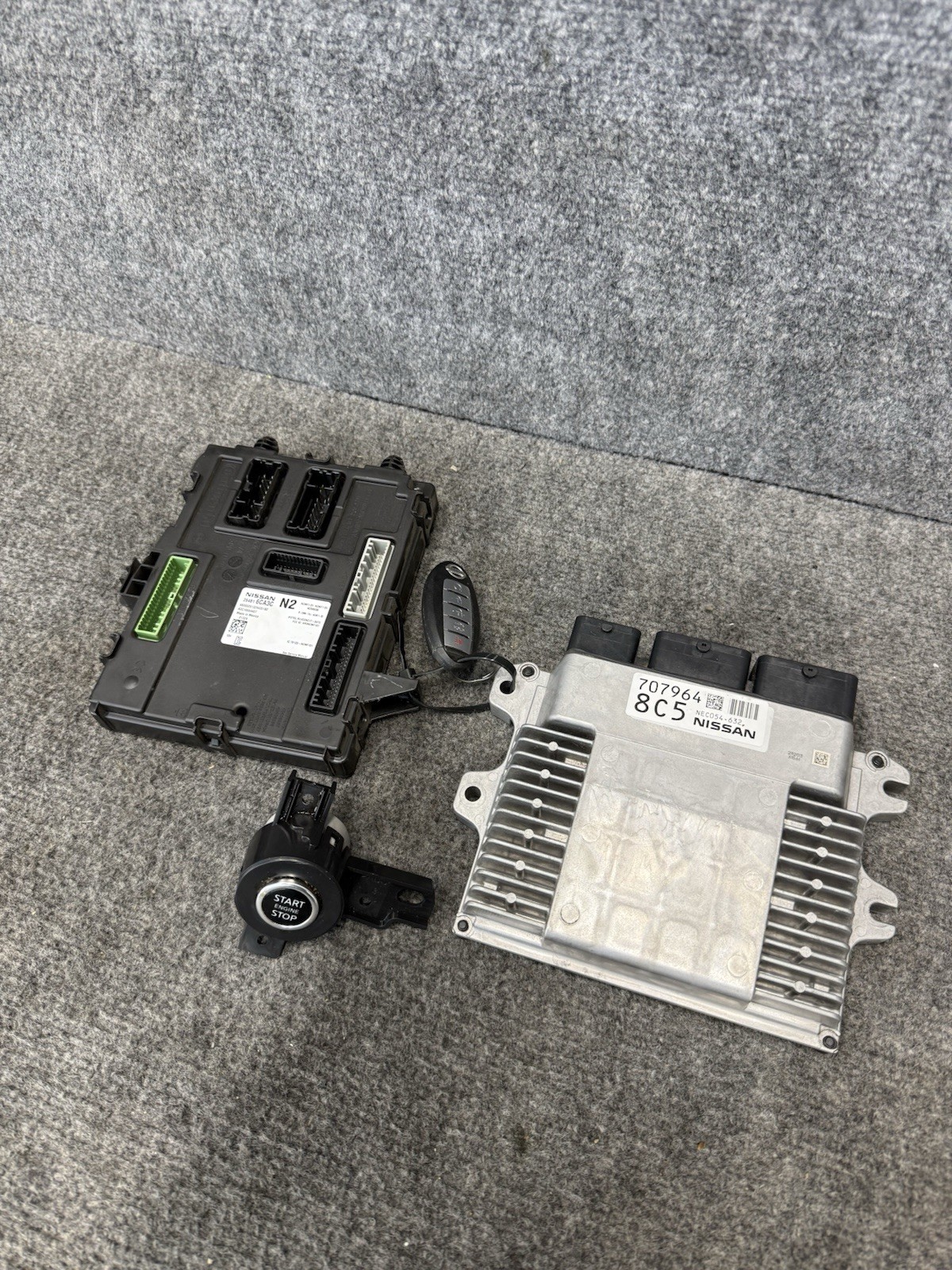 2019-2022 Nissan Altima ECU Engine Control Module With BCM And Key Set OEM