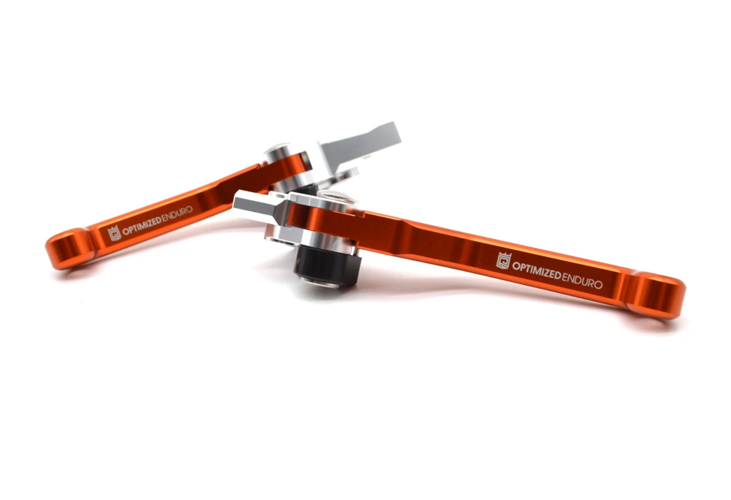 Optimized Enduro Flex Lever Set for KTM 2013-2025 (Orange)