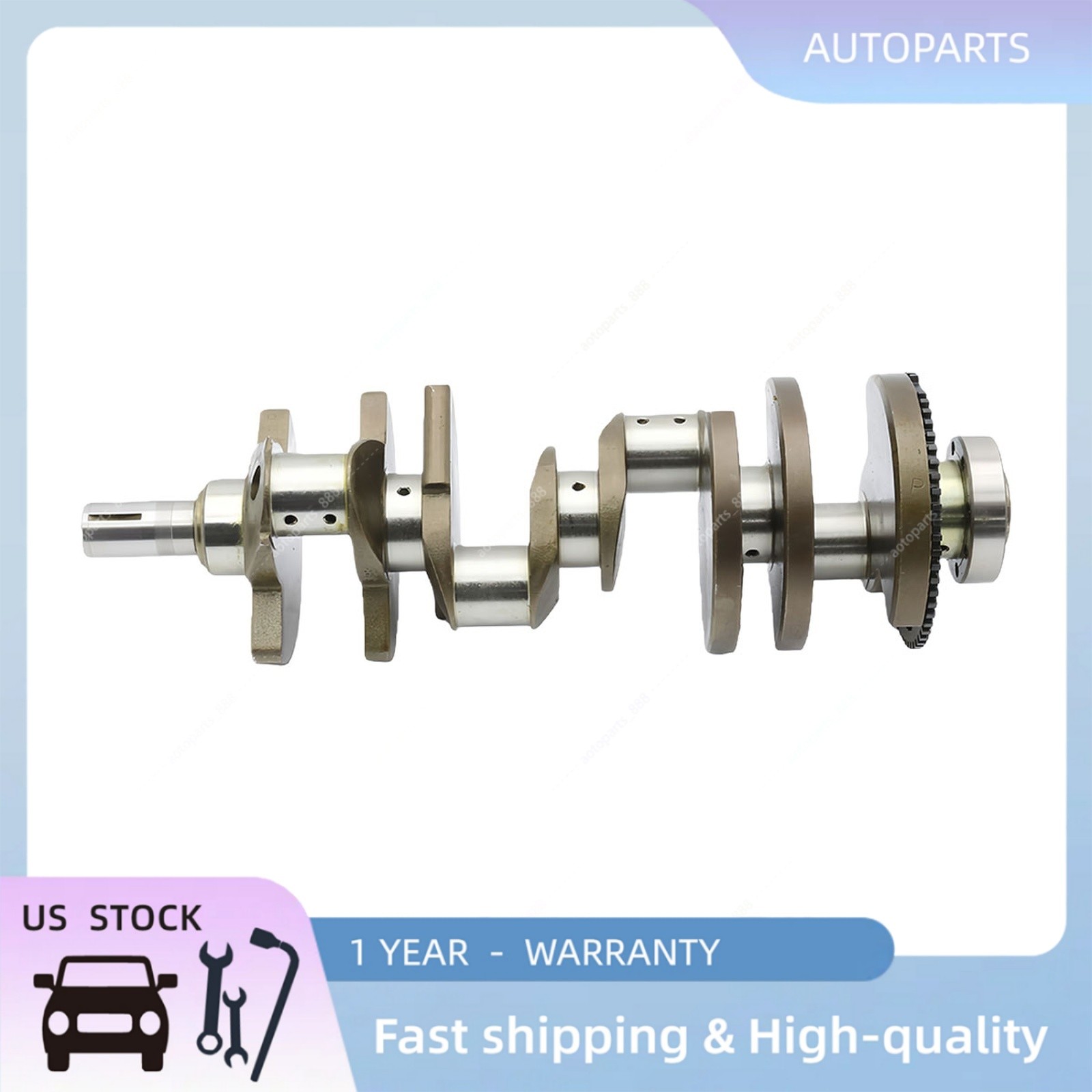 Engine Crankshaft Fits Cadillac Escalade, GMC Yukon, GMC Sierra 8 Cyl 6.2L Engine Crankshaft Fits Cadillac Escalade, GMC Yukon, GMC Sierra 8 Cyl 6.2L