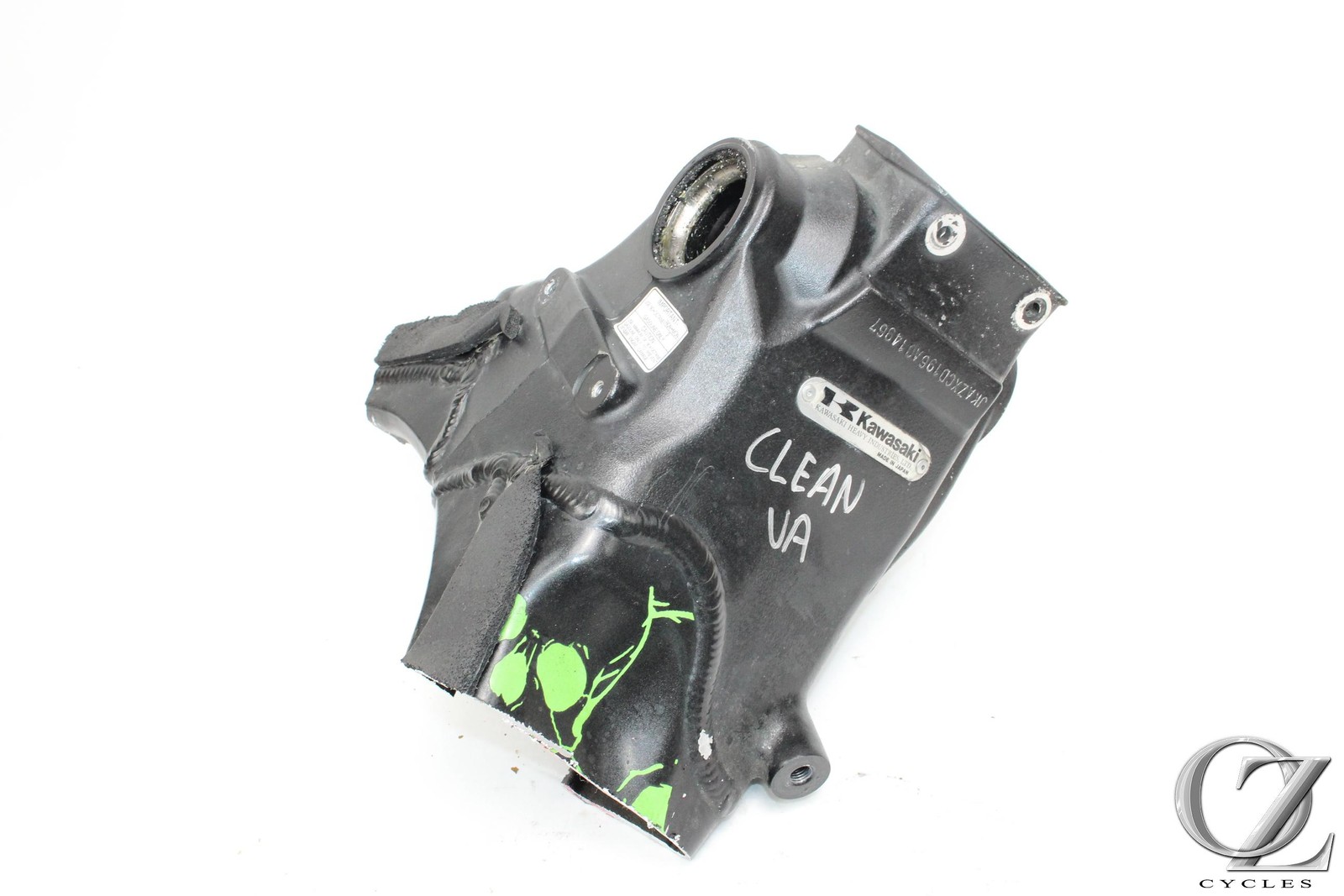 06-07 Kawasaki Ninja ZX10R ZX10 Main Frame Chassis Neck CLN CLR