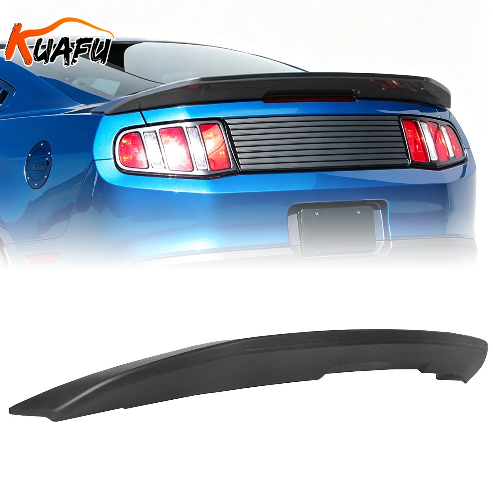 Rear Trunk Spoiler Wing For Ford Mustang 2010-2014 Factory Shelby GT500 Style Rear Trunk Spoiler Wing For Ford Mustang 2010-2014 Factory Shelby GT500 Style