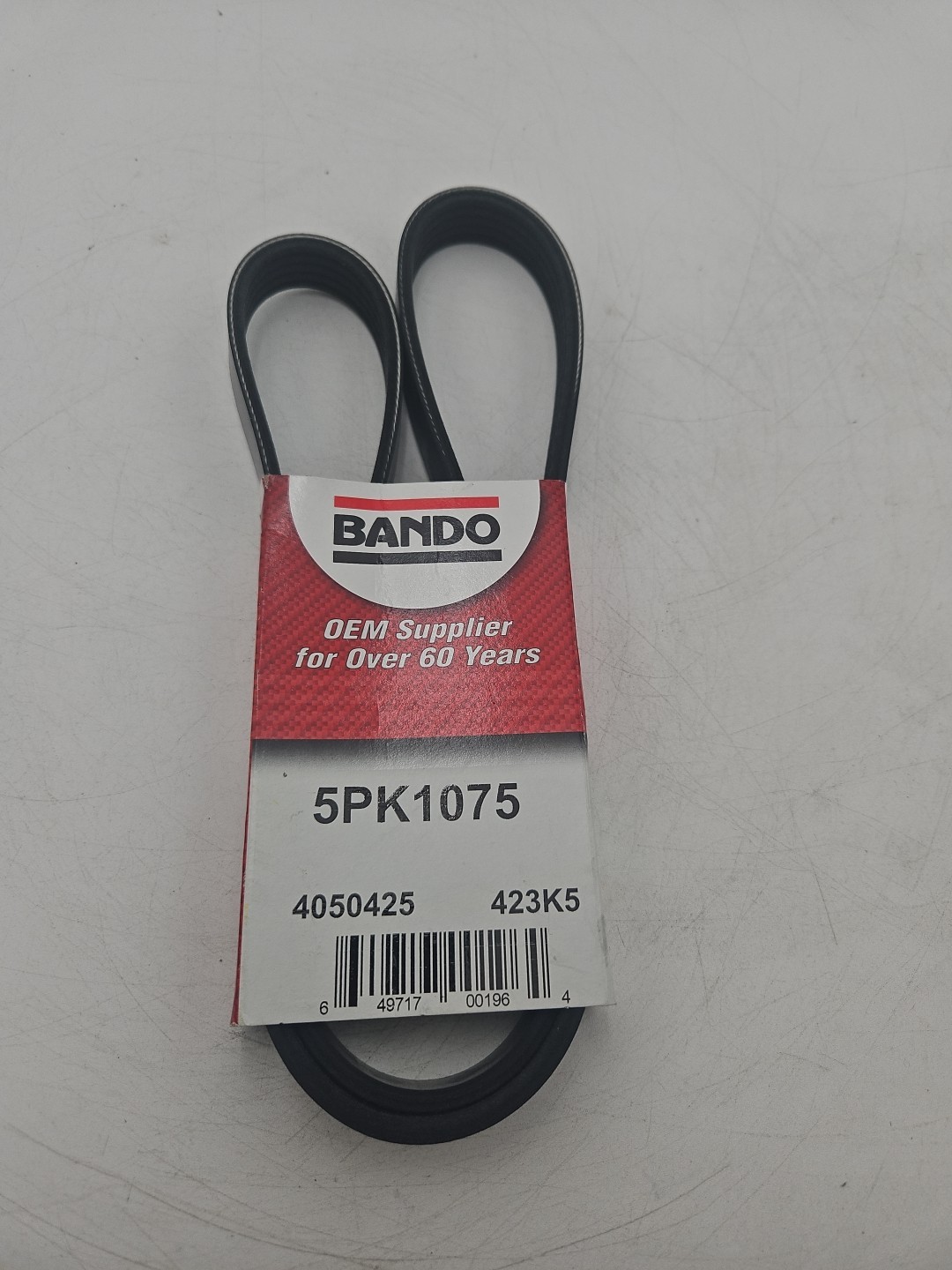 Bando 5PK1075 Bando USA OEM Quality Serpentine Belt For 93-96 Honda Prelude