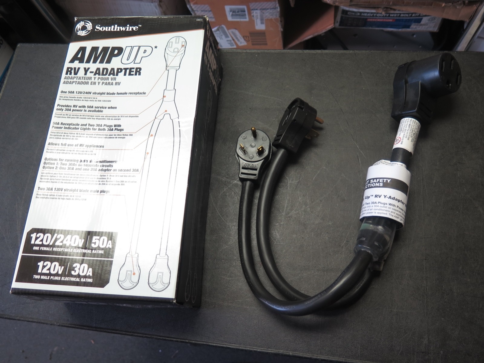 SouthWire Corp. 44670 - Power Cord Adapter (8-D1) SouthWire Corp. 44670 - Power Cord Adapter (8-D1)