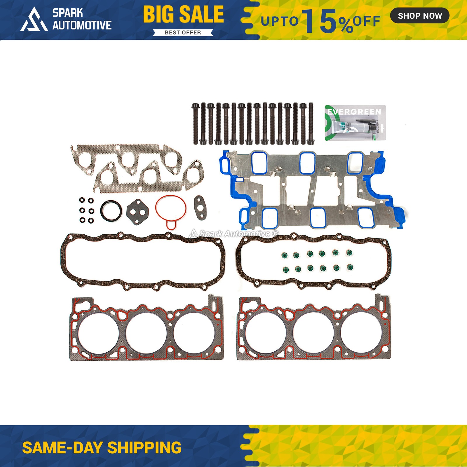 Head Gasket Bolts Set Fit 95-96 Ford Explorer Ranger Aerostar Mazda 4.0 VIN X