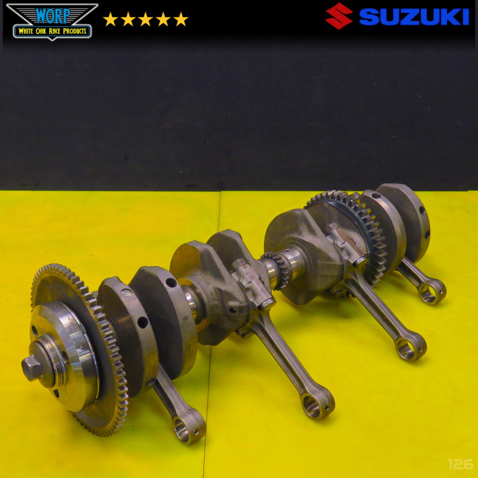 2000 SUZUKI BANDIT 600 CRANKSHAFT CRANK SHAFT + CONNECTING RODS ~ OEM 96-03 2000 SUZUKI BANDIT 600 CRANKSHAFT CRANK SHAFT + CONNECTING RODS ~ OEM 96-03