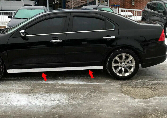 2006-2012 Ford Fusion/Lincoln MKZ Bottom Rocker Panel Side Molding Trim 2.5\