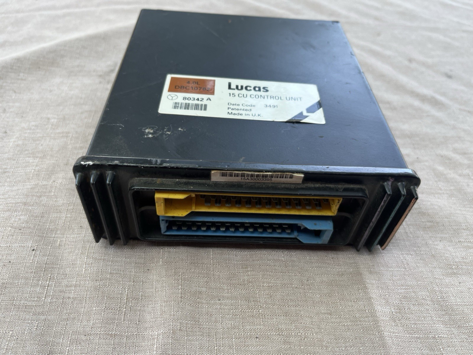 1990-1992 Engine Control Module Jaguar 4.0 XJs XJ6 ECU ECM OEM DBC6332 TESTED 1990-1992 Engine Control Module Jaguar 4.0 XJs XJ6 ECU ECM OEM DBC6332 TESTED