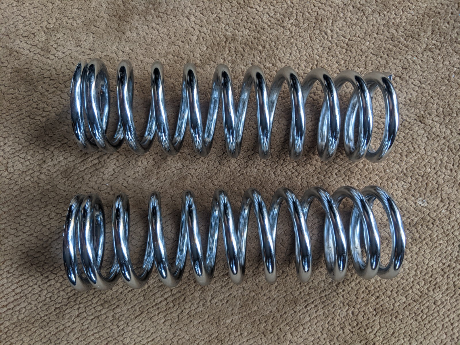 NOS Set of Two Ruttman Spyder Minibike Fork Springs , Arctic Cat NOS Set of Two Ruttman Spyder Minibike Fork Springs , Arctic Cat