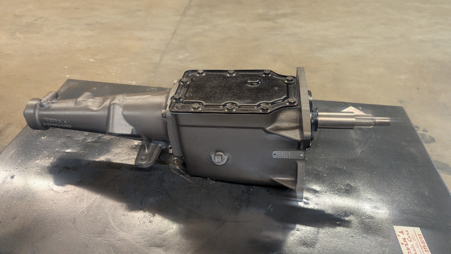 Ford Mustang Toploader Transmission Wide Ratio, 28 Spline, Fresh Rebuild