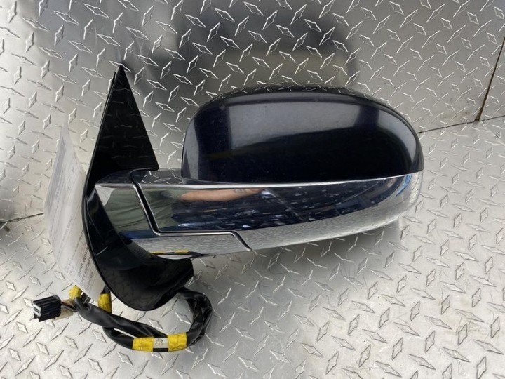 2009-2014 Cadillac Escalade LH Driver Side Door Mirror Assembly Black OEM