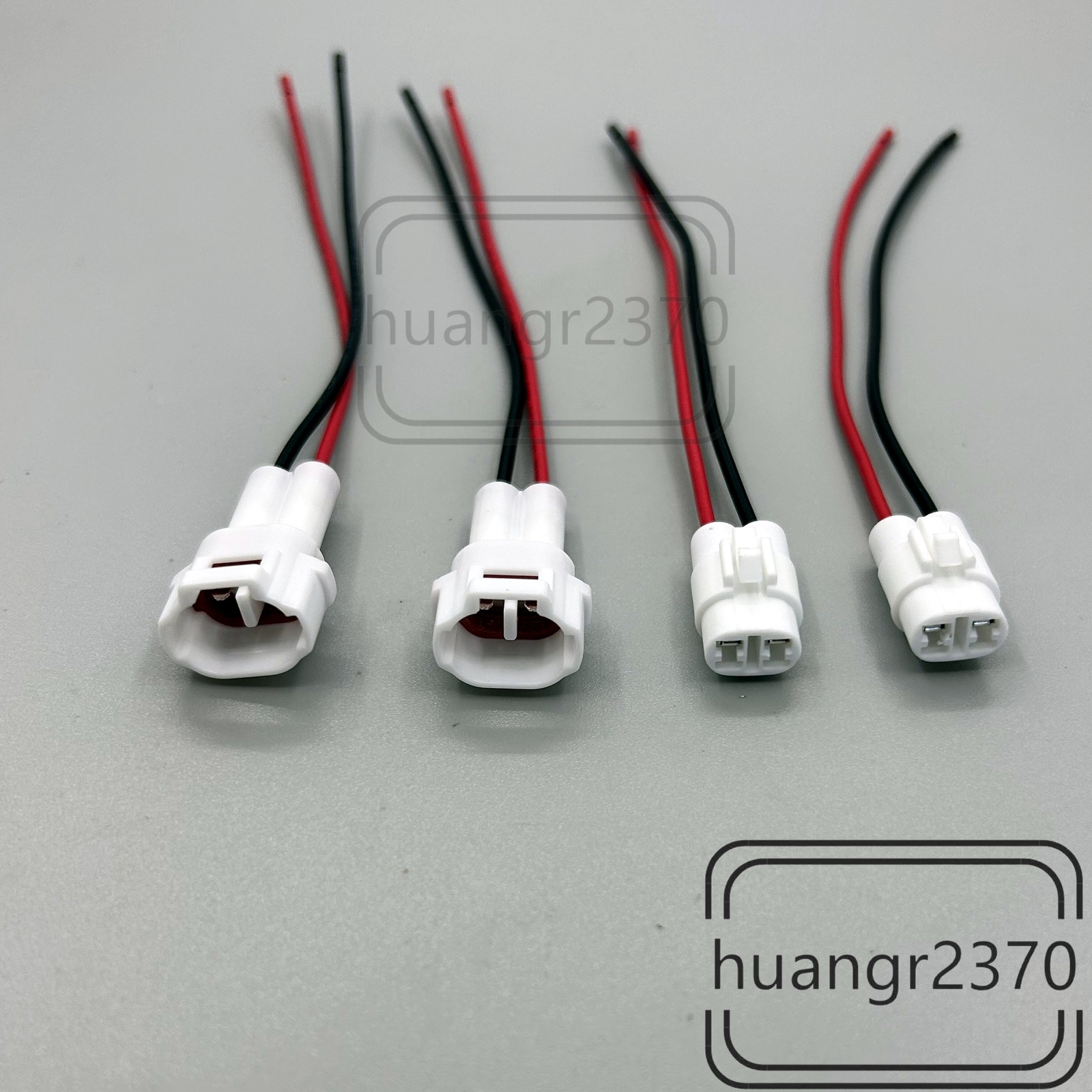 2 PIN ELECTRICAL Connector Wiring Plug Set 6187-2171 6180-2181