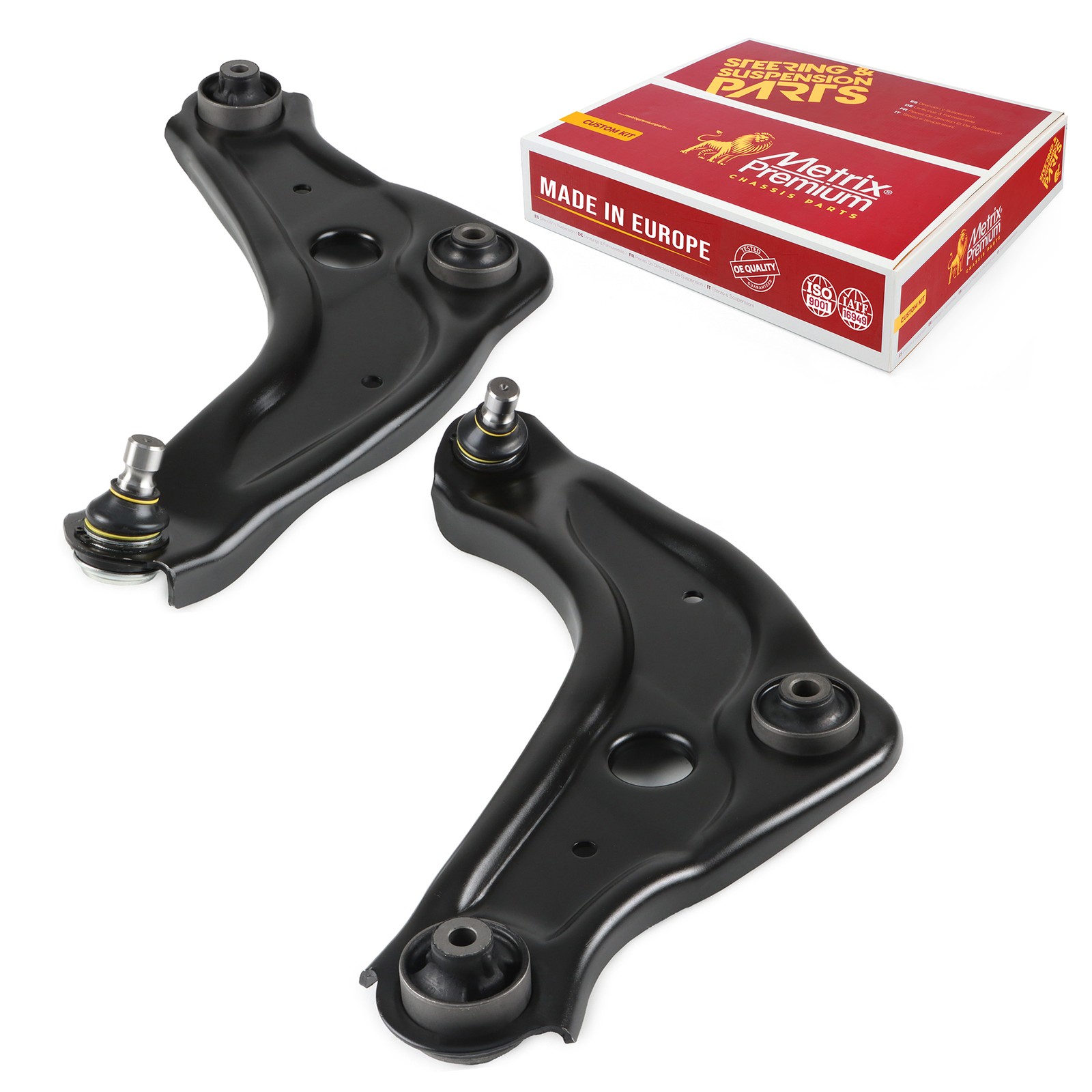 Front Left & Right Control Arm w/Ball Joint Set for 2014-2017 Nissan Qashqai Front Left & Right Control Arm w/Ball Joint Set for 2014-2017 Nissan Qashqai