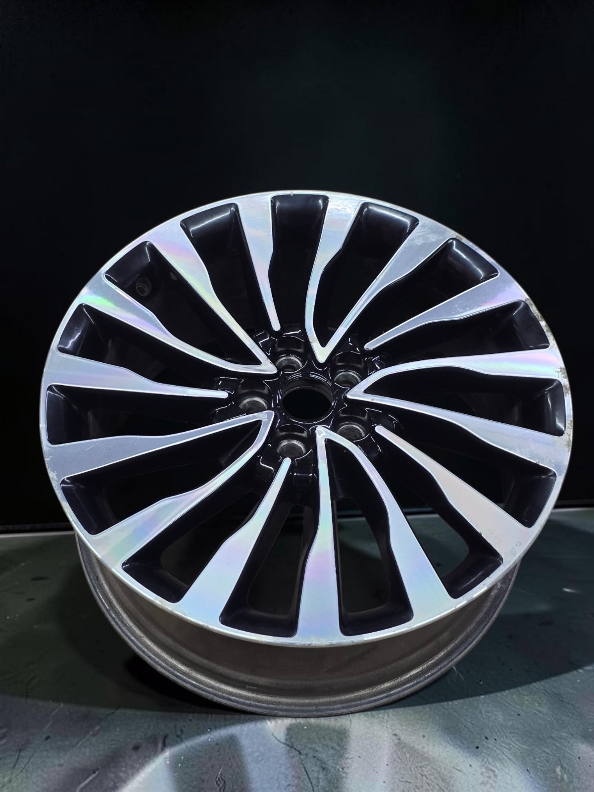 🛑2017-2020 Lincoln MKZ Black Label 15 Spoke Wheel Rim 19×8 OEM 🛑2017-2020 Lincoln MKZ Black Label 15 Spoke Wheel Rim 19×8 OEM