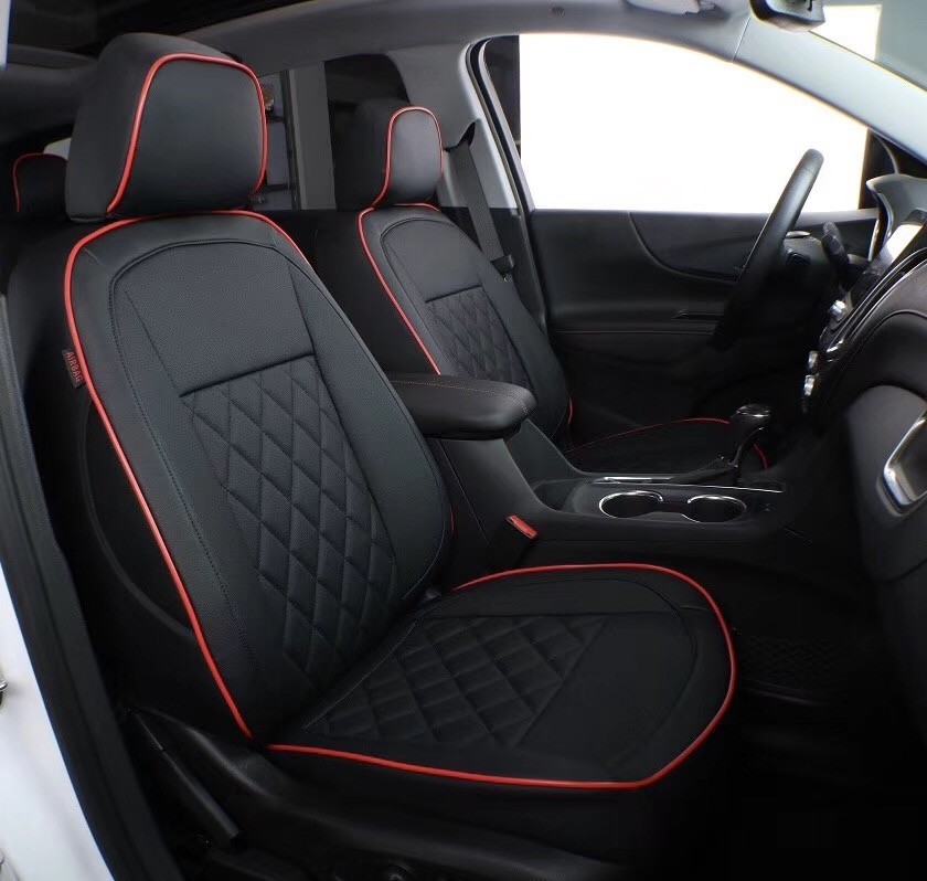 EKR Custom-Fit Leather Seat Covers for 2015-2026 Chevrolet Traverse 7/8 Seats