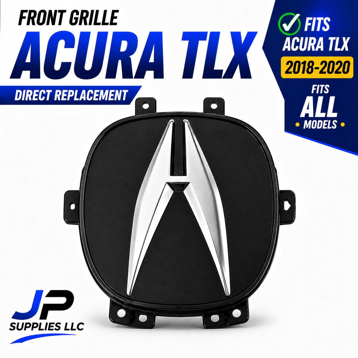 Fits Acura TLX Front Grille Emblem OEM 71125-TZ3-A11 New Take Off 2018-2020