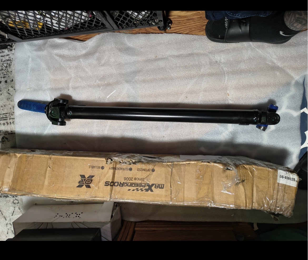 Genuine Dorman Front 1-Piece Steel Driveshaft Assembly 938-025 Genuine Dorman Front 1-Piece Steel Driveshaft Assembly 938-025