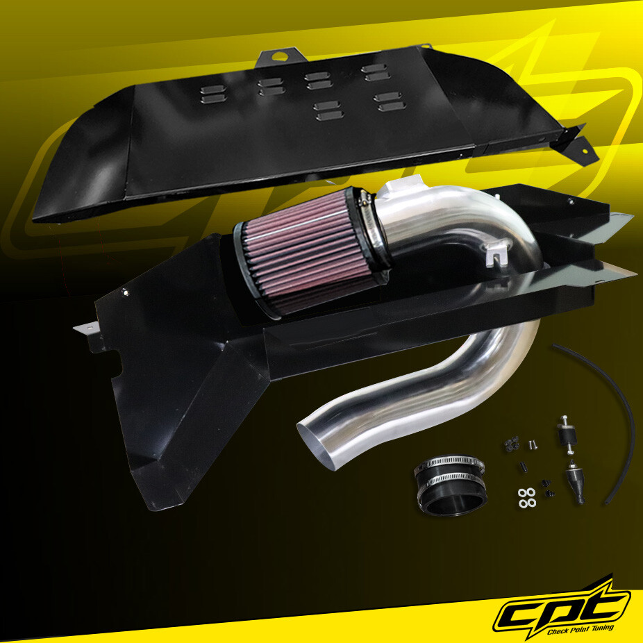 For 12-16 BMW 328i F30/F31 Sedan/Wagon 2.0L Polish Cold Air Intake