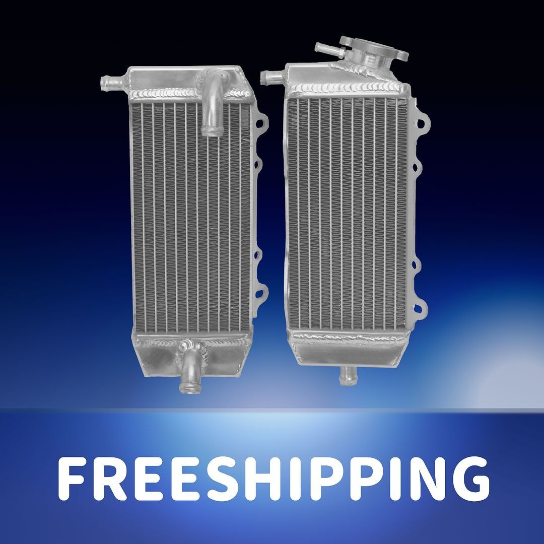 fit Suzuki RMZ250 2004-2006 (L+R) Motorcycle All Aluminum Radiator USA fit Suzuki RMZ250 2004-2006 (L+R) Motorcycle All Aluminum Radiator USA