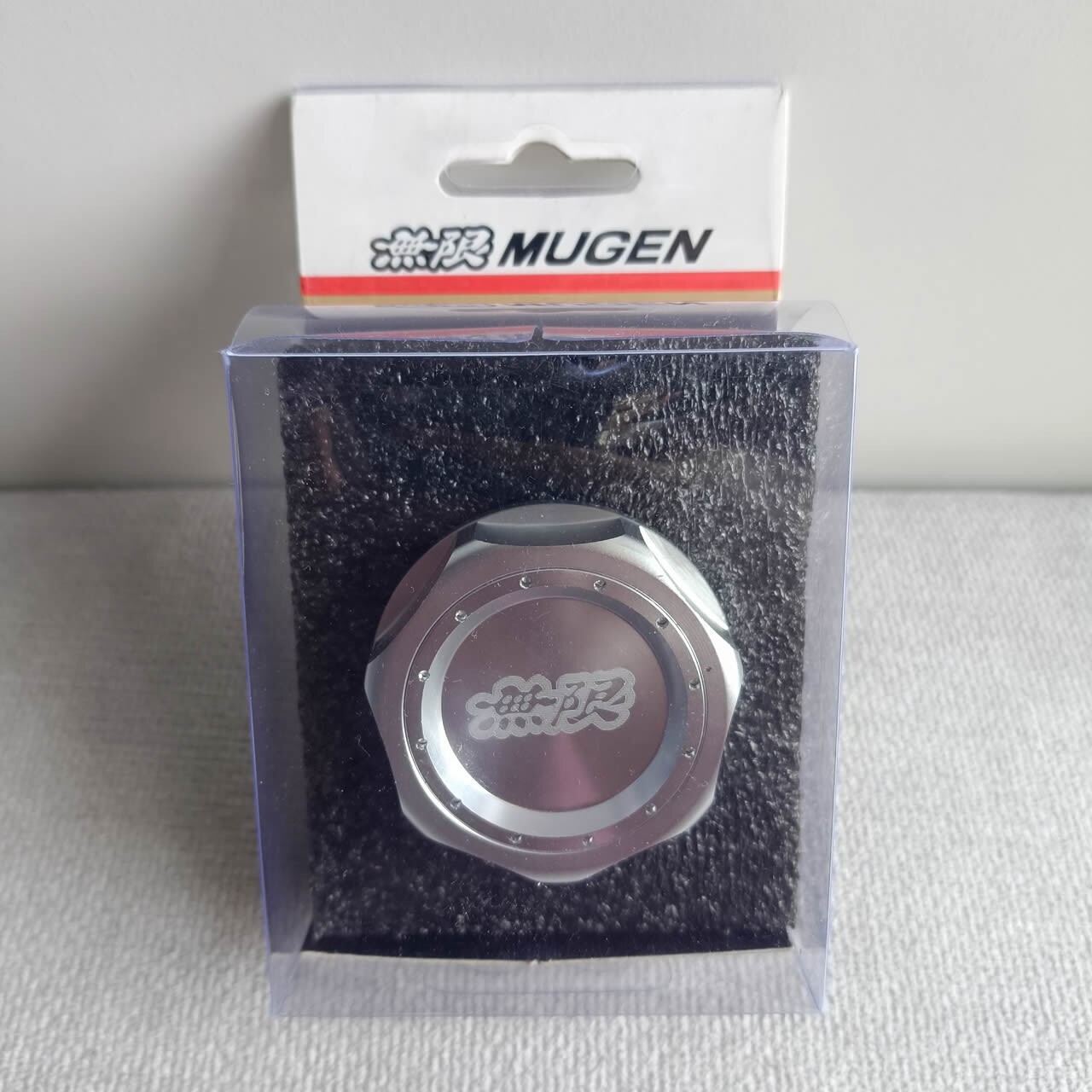 MUGEN V2 CHROME ENGINE OIL FILLER CAP HONDA CIVIC ACURA RSX K20A ACCORD S2000 SI