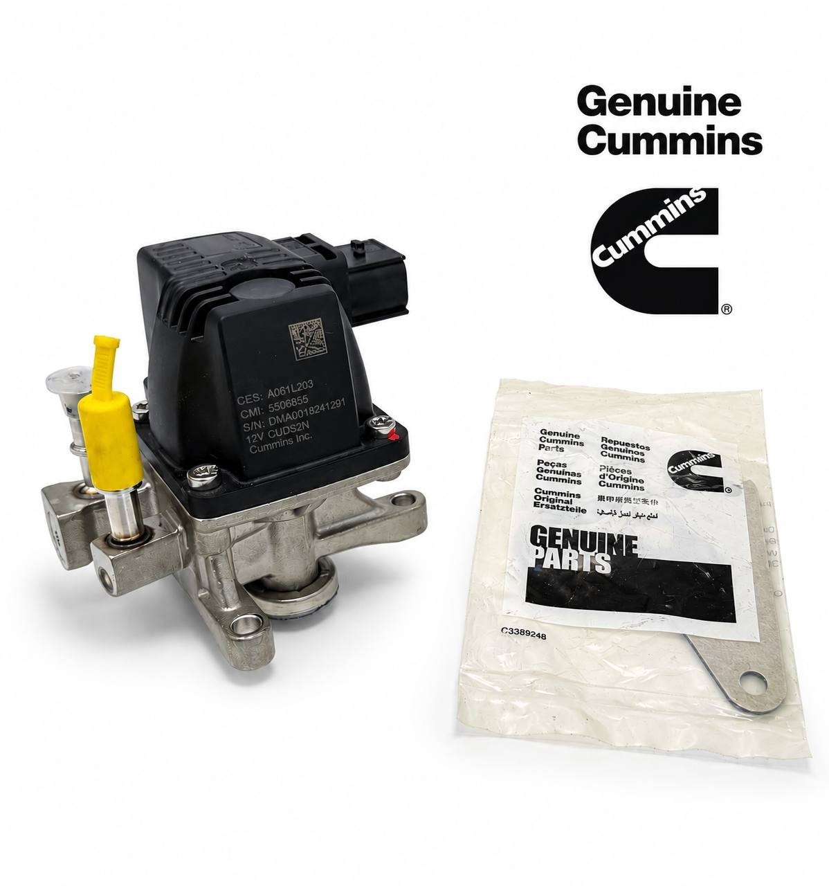 CMI2520184C2 Genuine Cummins DEF Doser Injector SCR CMI2520184C2 Genuine Cummins DEF Doser Injector SCR