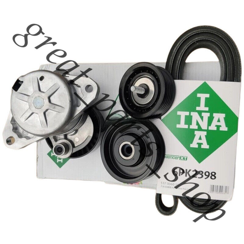 OEM INA Tensioner & Belt Kit 2722000270 For Mercedes C350 E350 E550 W203 W204