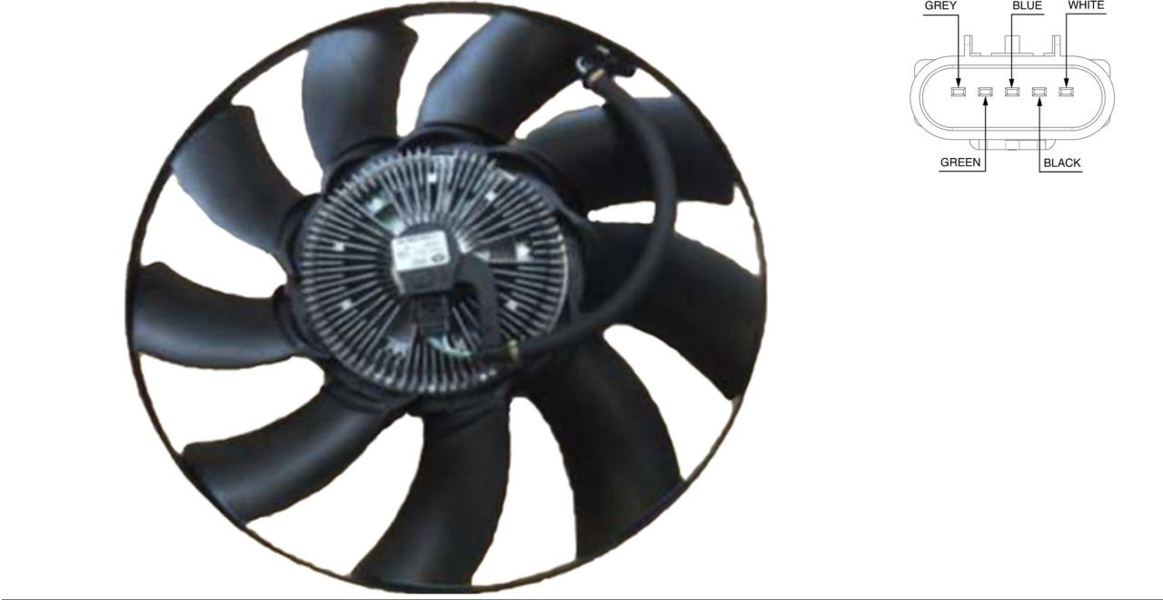 Mahle Premium Line Radiator/condenser fan  OEM Quality [CFF475000P] US