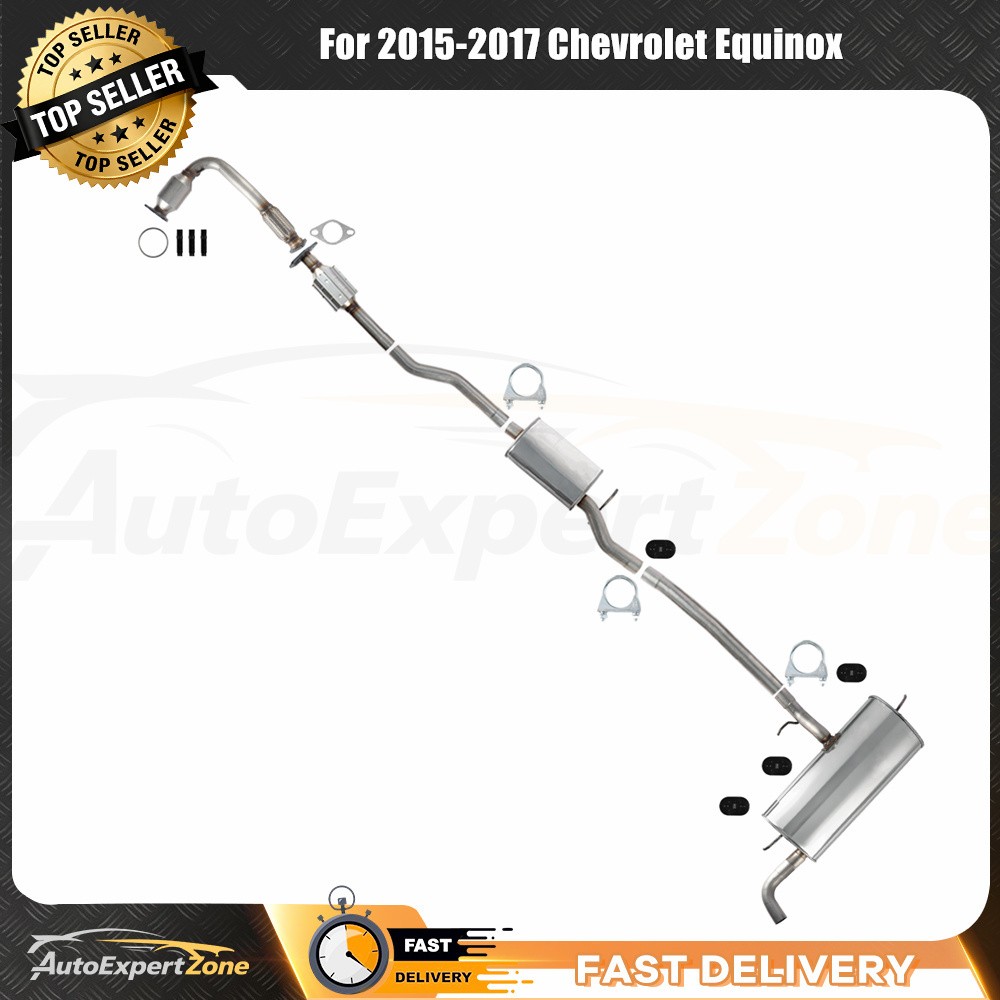 Full Exhaust System For 2010-2017Chevrolet Equinox&GMC Terrain 2.4L FastShipping Full Exhaust System For 2010-2017Chevrolet Equinox&GMC Terrain 2.4L FastShipping