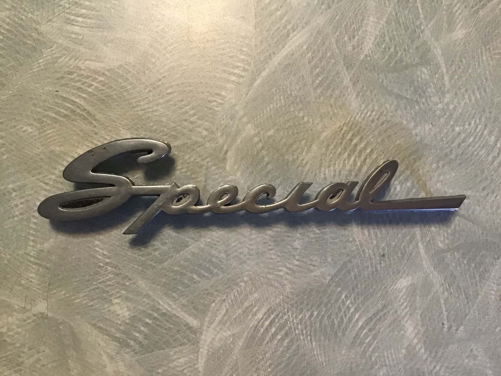 Vintage Special Buick trunk emblem