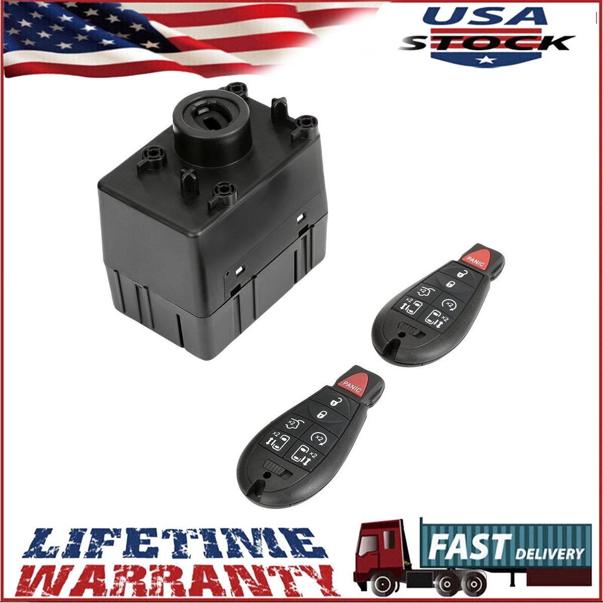 WIN Module Programmed w/ Keys for 2009-15 Dodge WIN Module Wireless