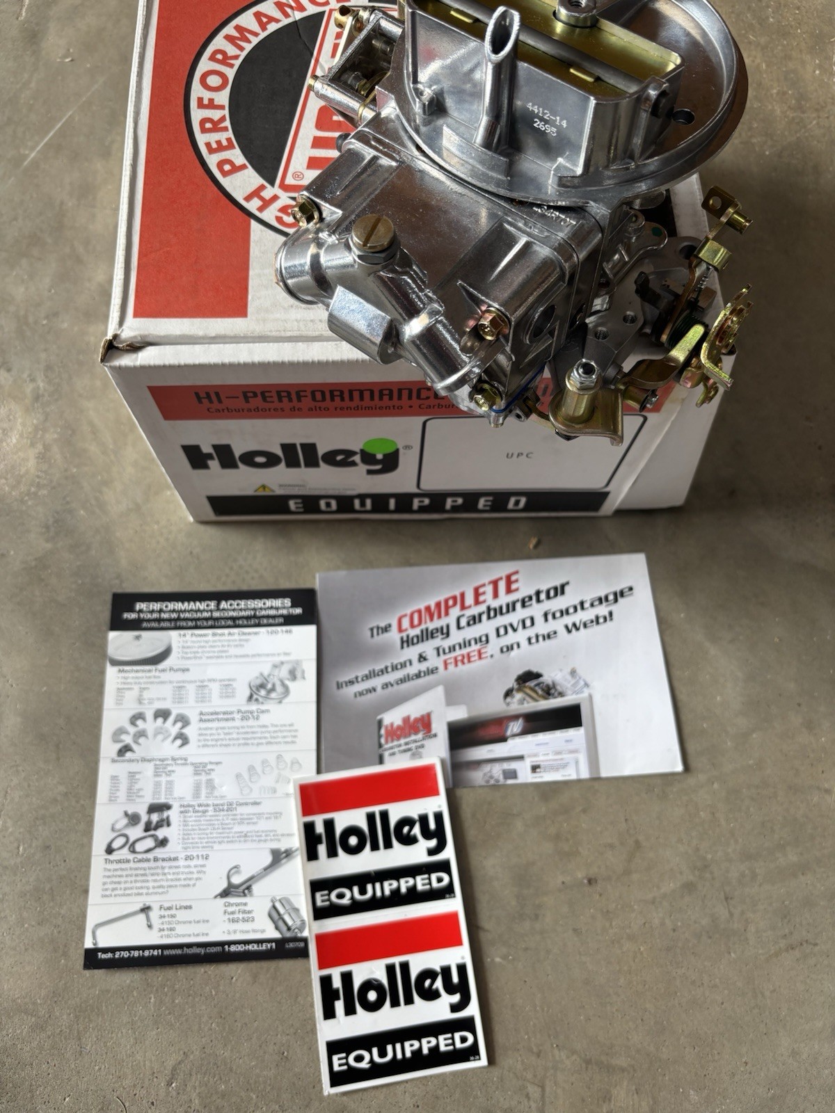 Holley 0-4412S 500 CFM Performance 2BBL Carburetor