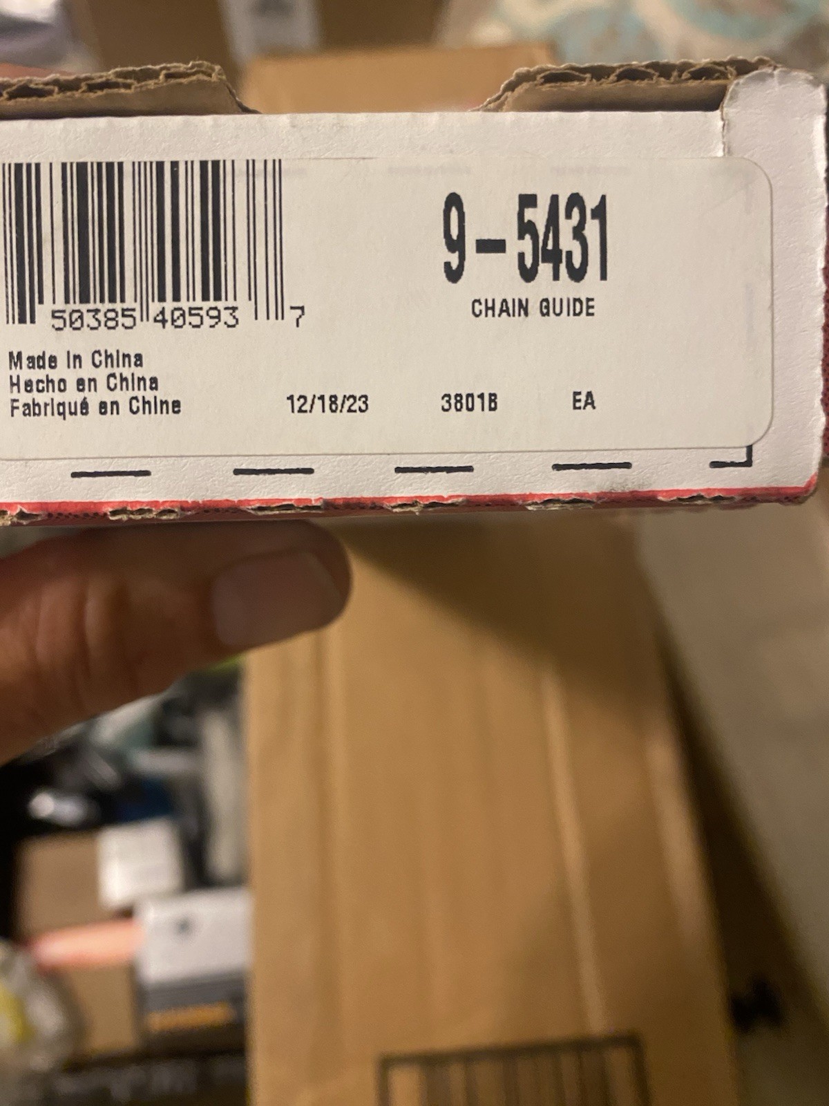 Engine Timing Chain Guide Cloyes Gear & Product 9-5431 Engine Timing Chain Guide Cloyes Gear & Product 9-5431