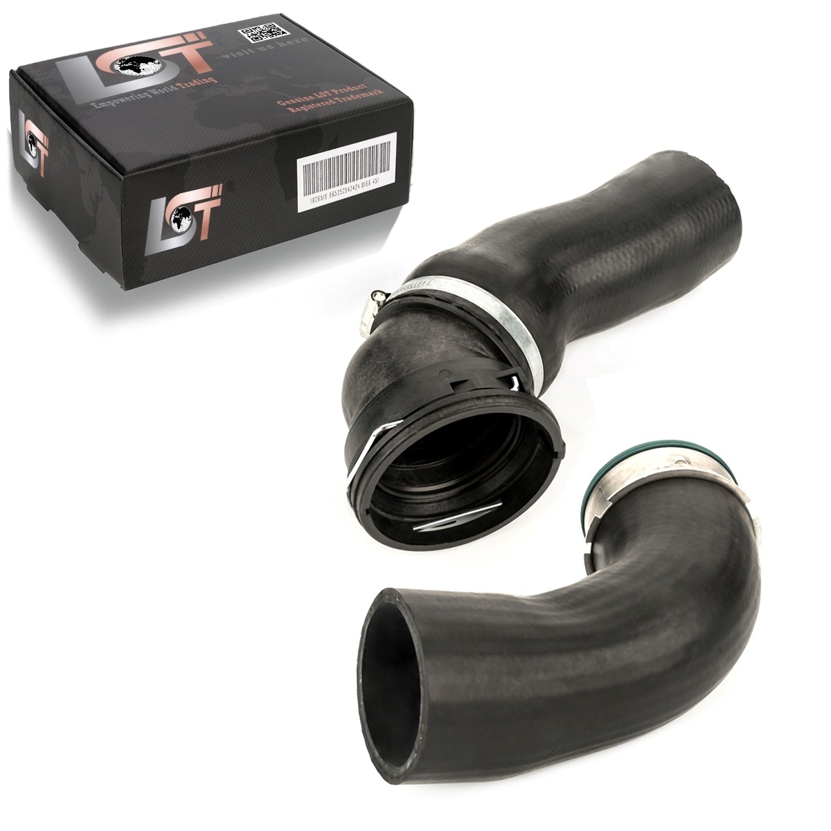 Intercooler hose left top bottom Set for BMW 3 Series E90 E91 E92 325d 330d 335d