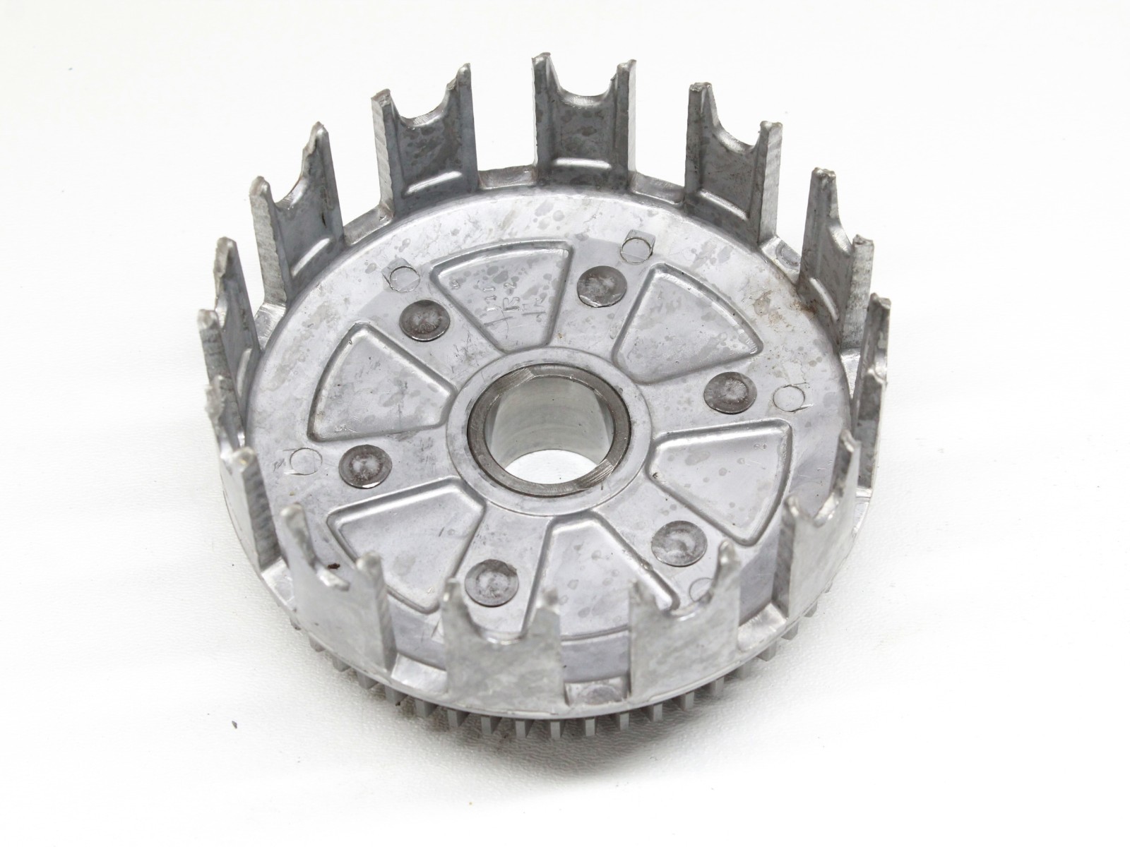 1984 81-85 Suzuki RM125 RM 125 Clutch Basket 21200-14103 For Parts 1984 81-85 Suzuki RM125 RM 125 Clutch Basket 21200-14103 For Parts