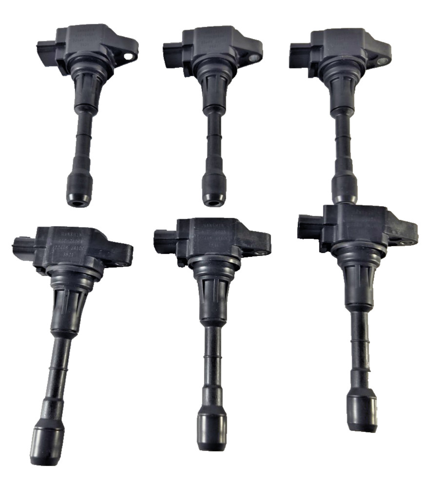 2007 2024 Infiniti EX35 FX35 G25 Q50 Q70 QX60 Ignition Coil 6-PCS OEM 22448JA11C 2007 2024 Infiniti EX35 FX35 G25 Q50 Q70 QX60 Ignition Coil 6-PCS OEM 22448JA11C