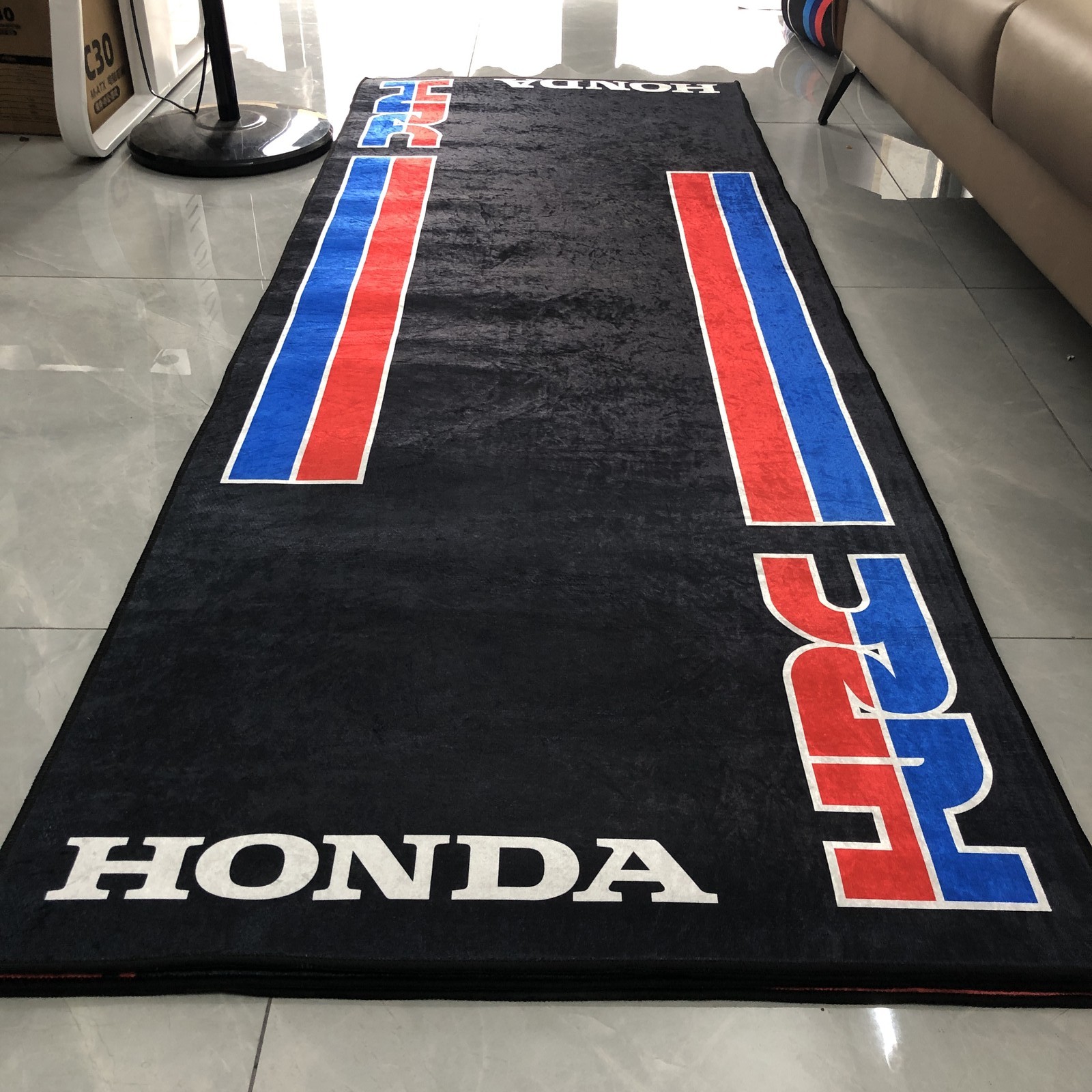 For Honda HRC Racing Garage Mat Pit Workshop Heavy Duty TPR Antislip Rug