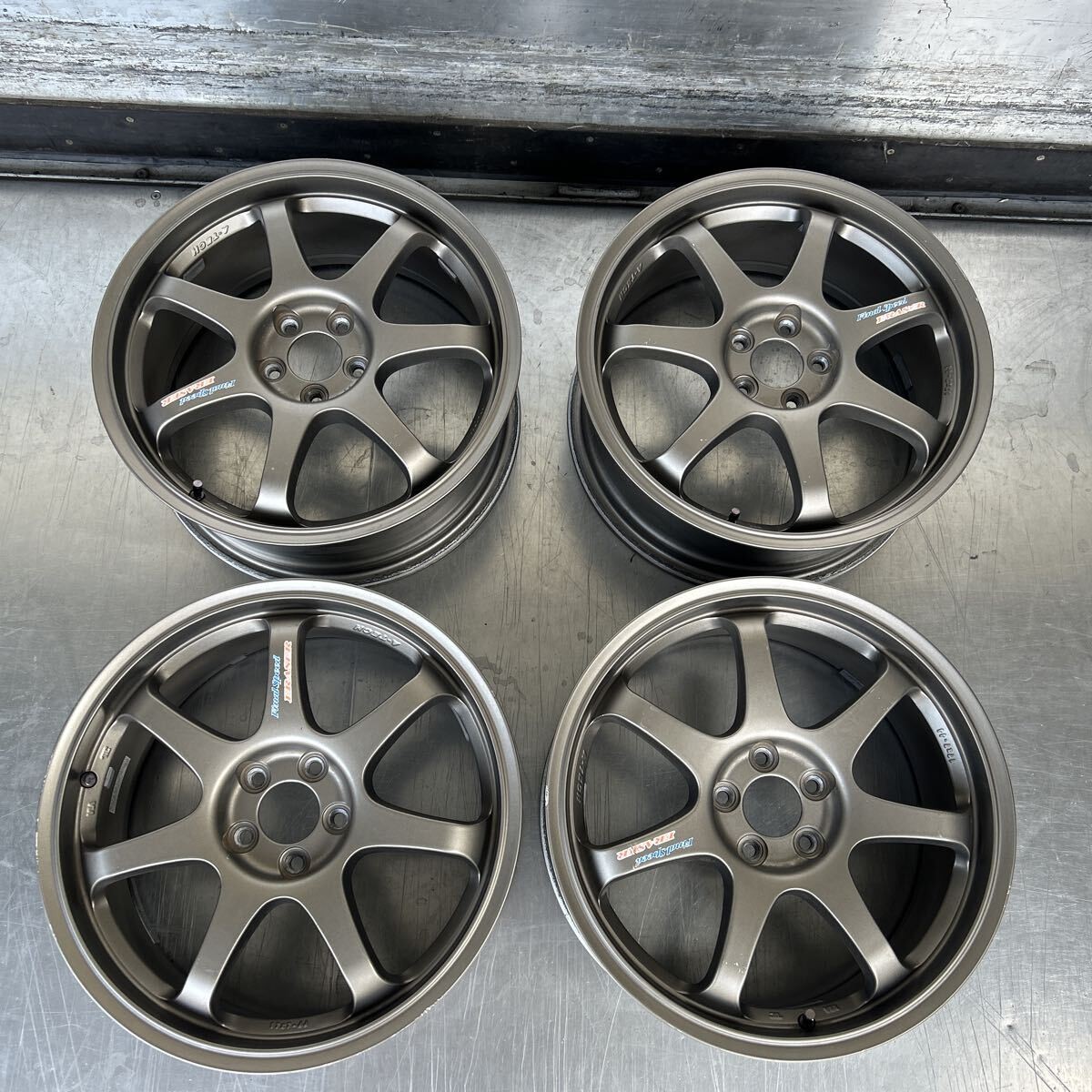 A-TECH Final speed ERASER Wheels Rims 17in 7J+48 5×100
